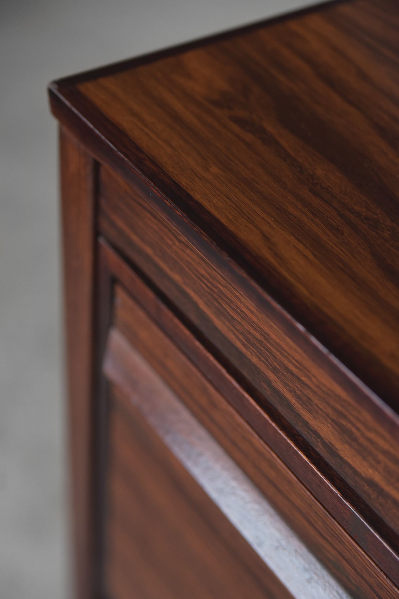 Executive rosewood Norwegian desk by Torbjørn Afdal for Haug Snekkeri AS Bruksbo, 1960s