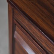 Executive rosewood Norwegian desk by Torbjørn Afdal for Haug Snekkeri AS Bruksbo, 1960s