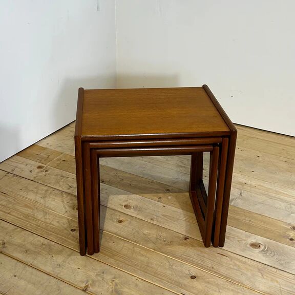 Tables gigognes Quadrille en teck G Plan, années 1960