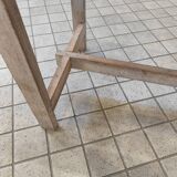White wooden table