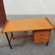 Bureau vintage métal et caisson bois