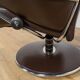 Ergonomic Lounge Chair with Ottoman Model from Ekornes Stressless, 2000s, Set of 2