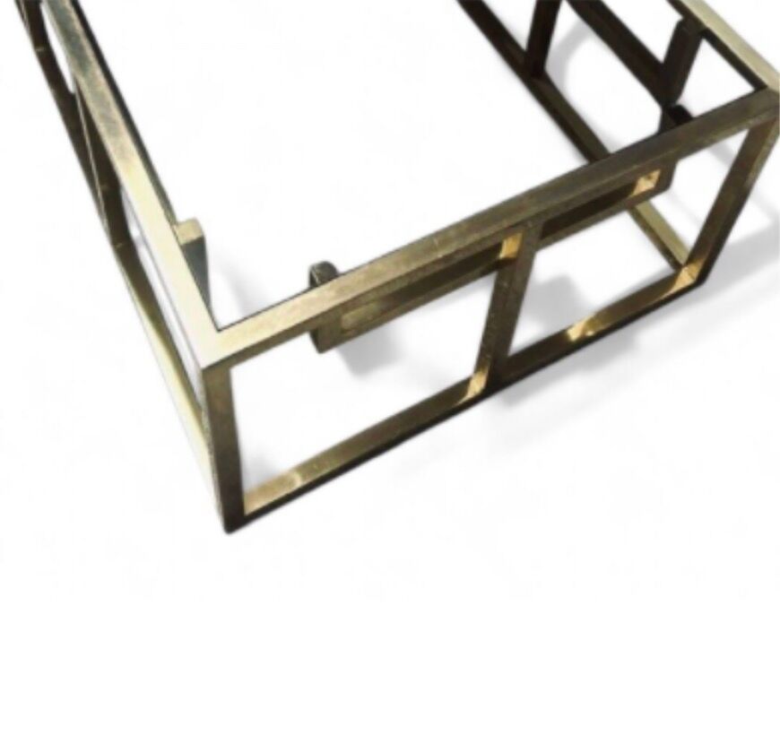 Brass table by J. Lefevre, circa 1970.