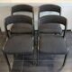 Lot de 4 chaises Baumann modèle Gondole, années 1970