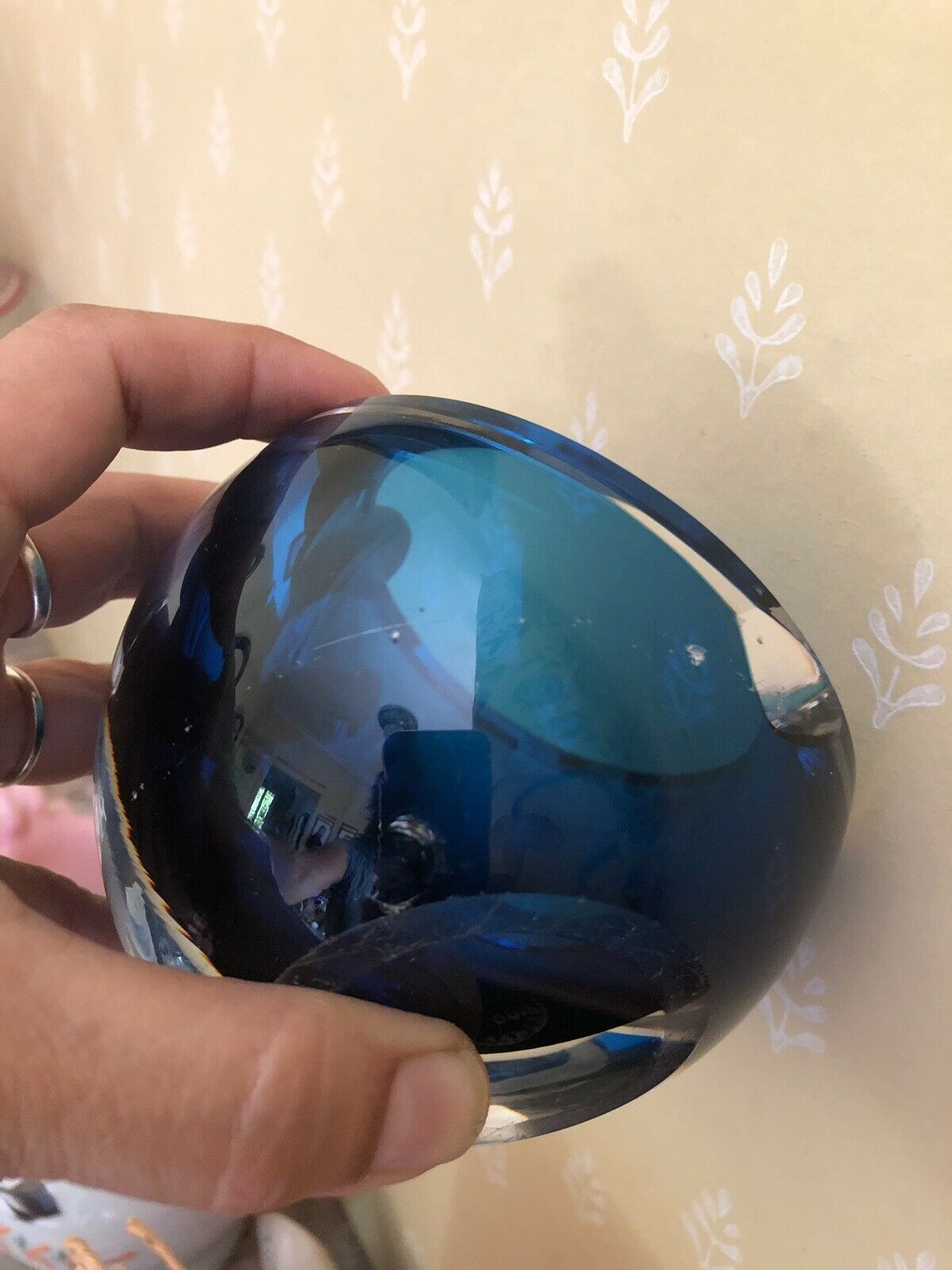 St. Louis Crystal Ashtray