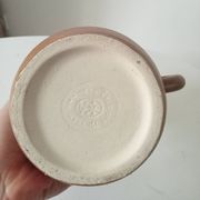 Vintage stoneware jug Digoin free form