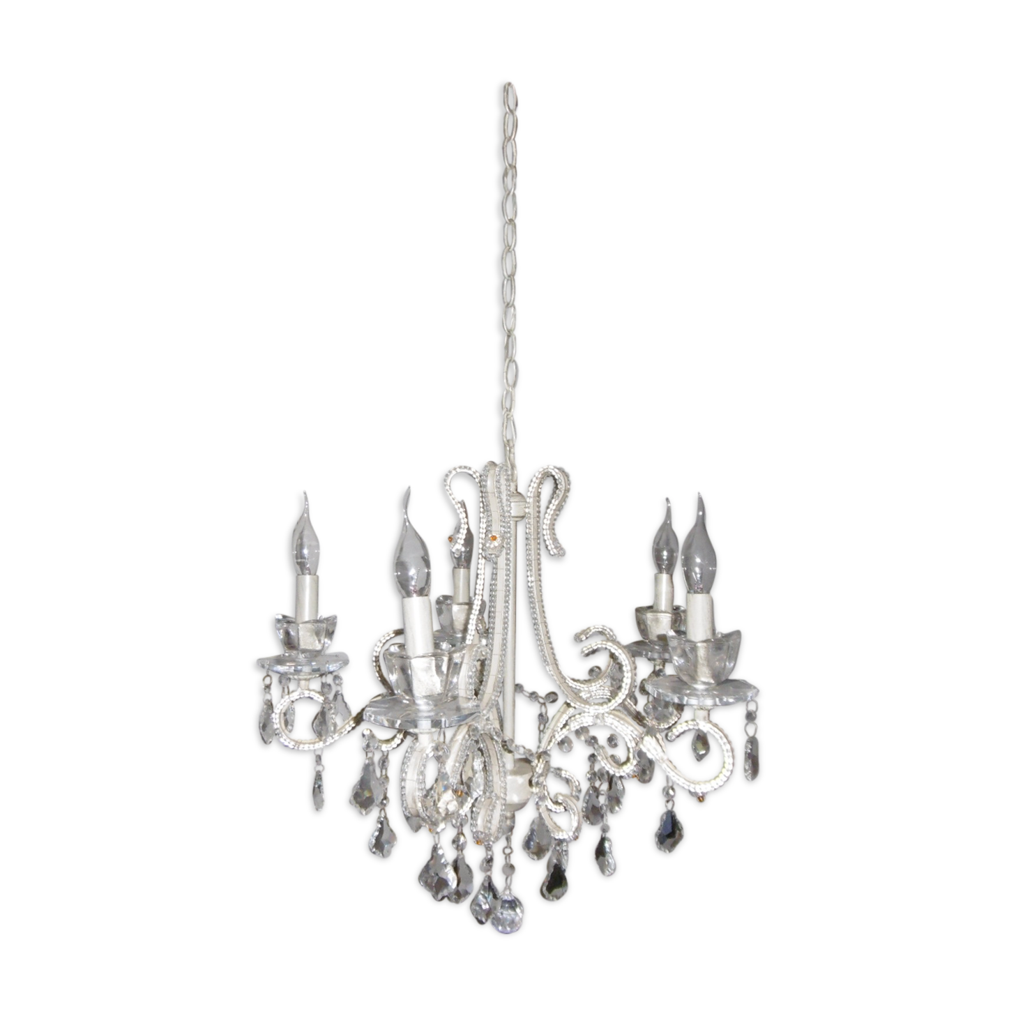 Chandelier 5 branches to pendants