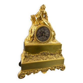 Gilt bronze clock from the early 19th century