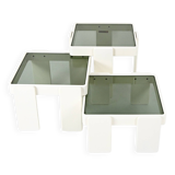 Set of 3 Nesting Tables by Gianfranco Frattini for Cassina, 1960s