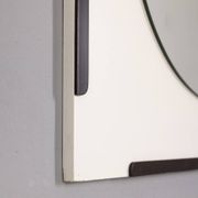 Vintage Wooden Wall Mirror by the Sbrilli Fratelli, 1970s