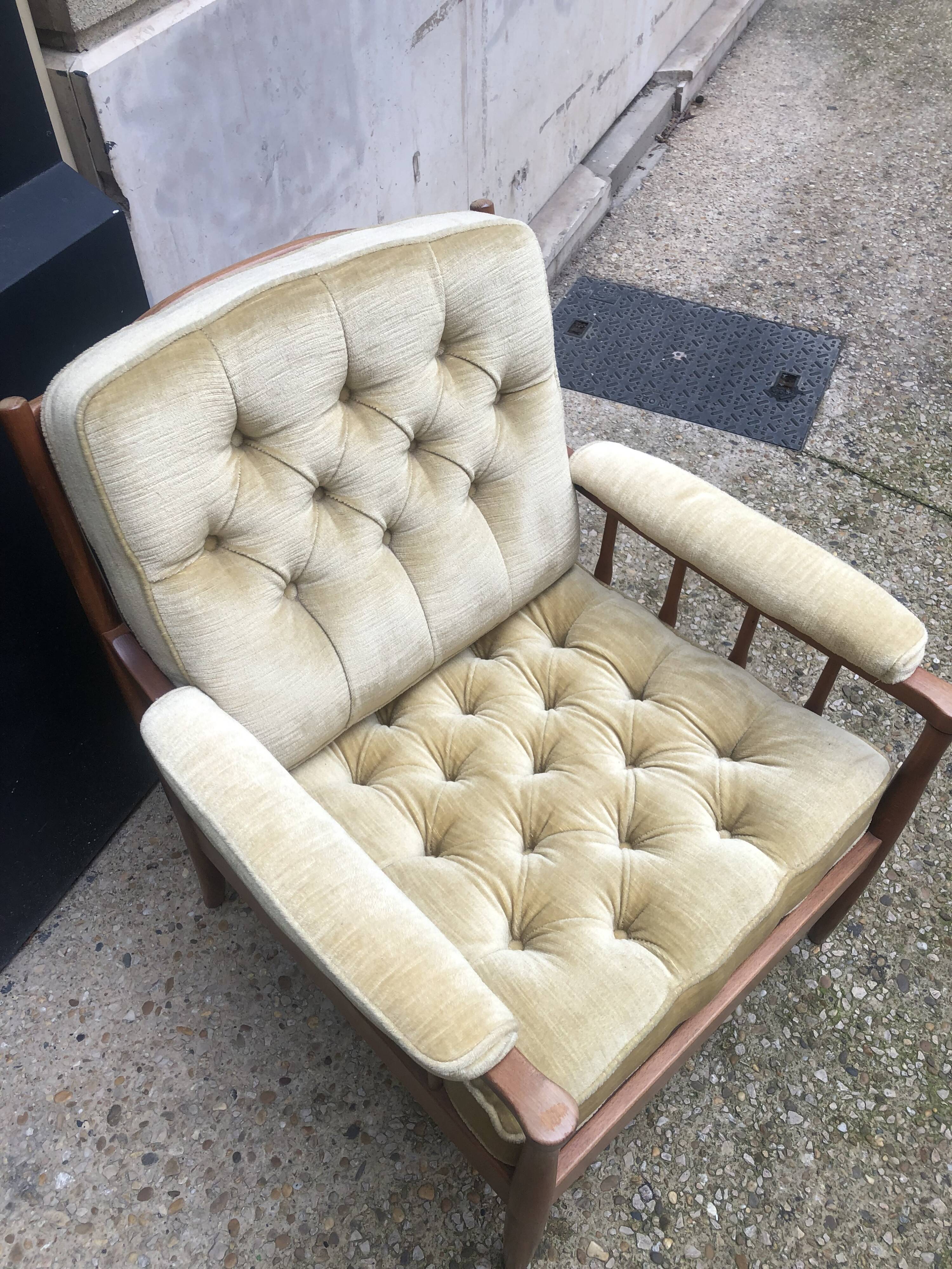 Pair of Scandinavian armchairs