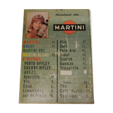 Old sign tariff - Bistro MARTINI