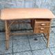 Vintage rattan desk