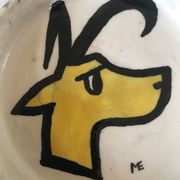 Signed vallauris vintage 50s ceramic