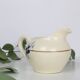 Saucière Sarreguemines - vintage français - petit pot faïence