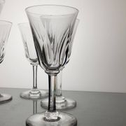 6 crystal glasses Saint Louis model Cerdagne