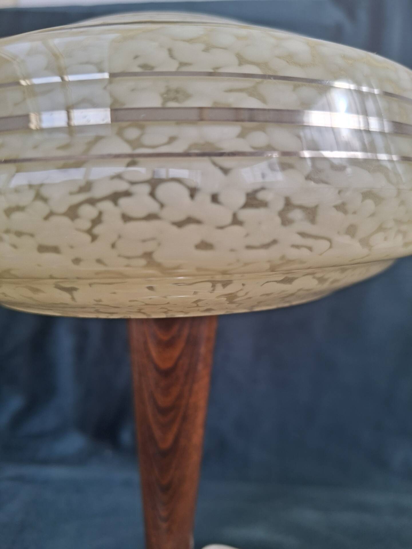 Lampe de table vintage style Art Déco