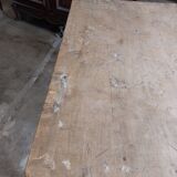 Table de ferme ancienne 2 tiroirs, 1m45