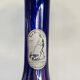 Coupe en verre soufflé La Rochère – Dégradé bleu et rose – Verrerie d’art – H.26 cm