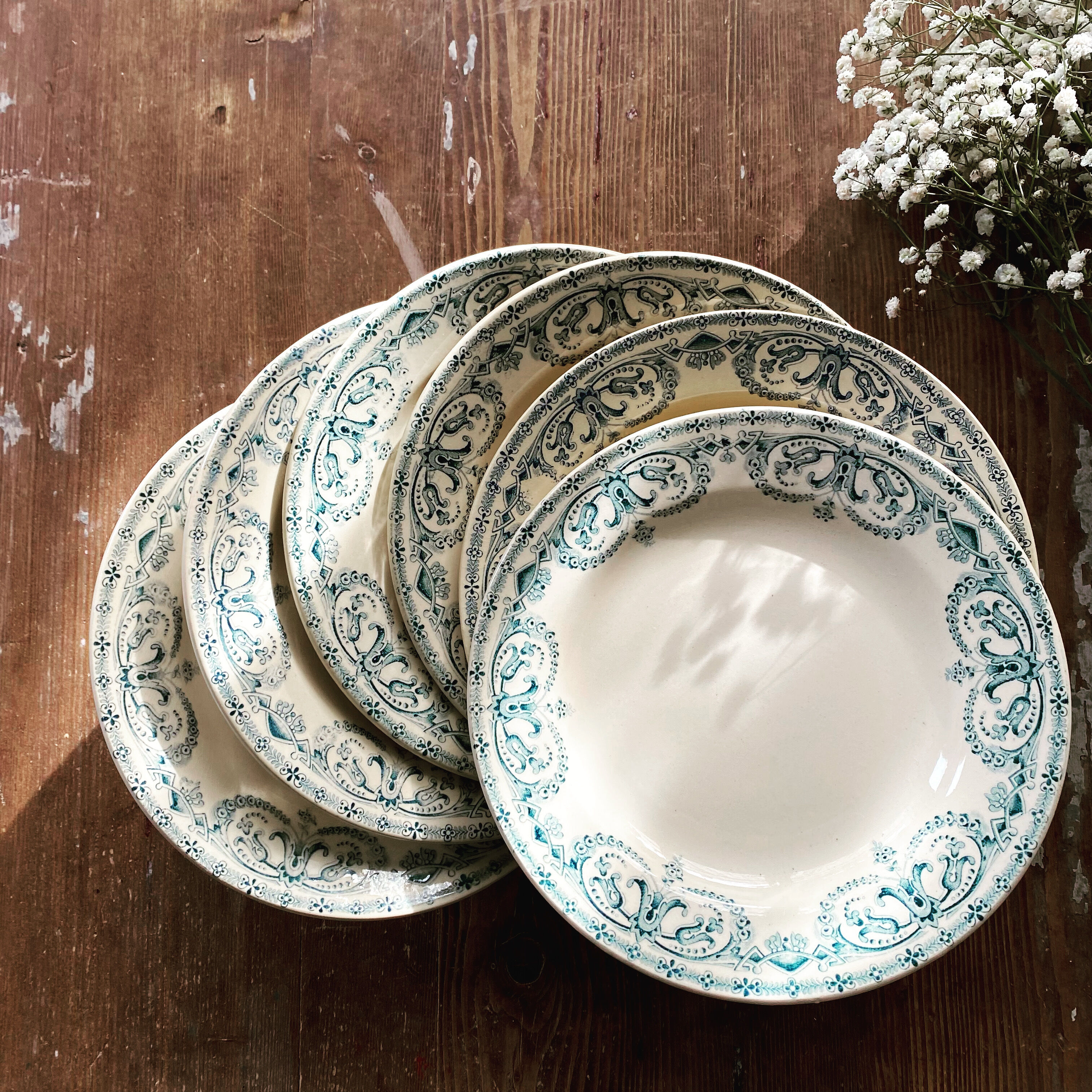 Iron Earth plates x6