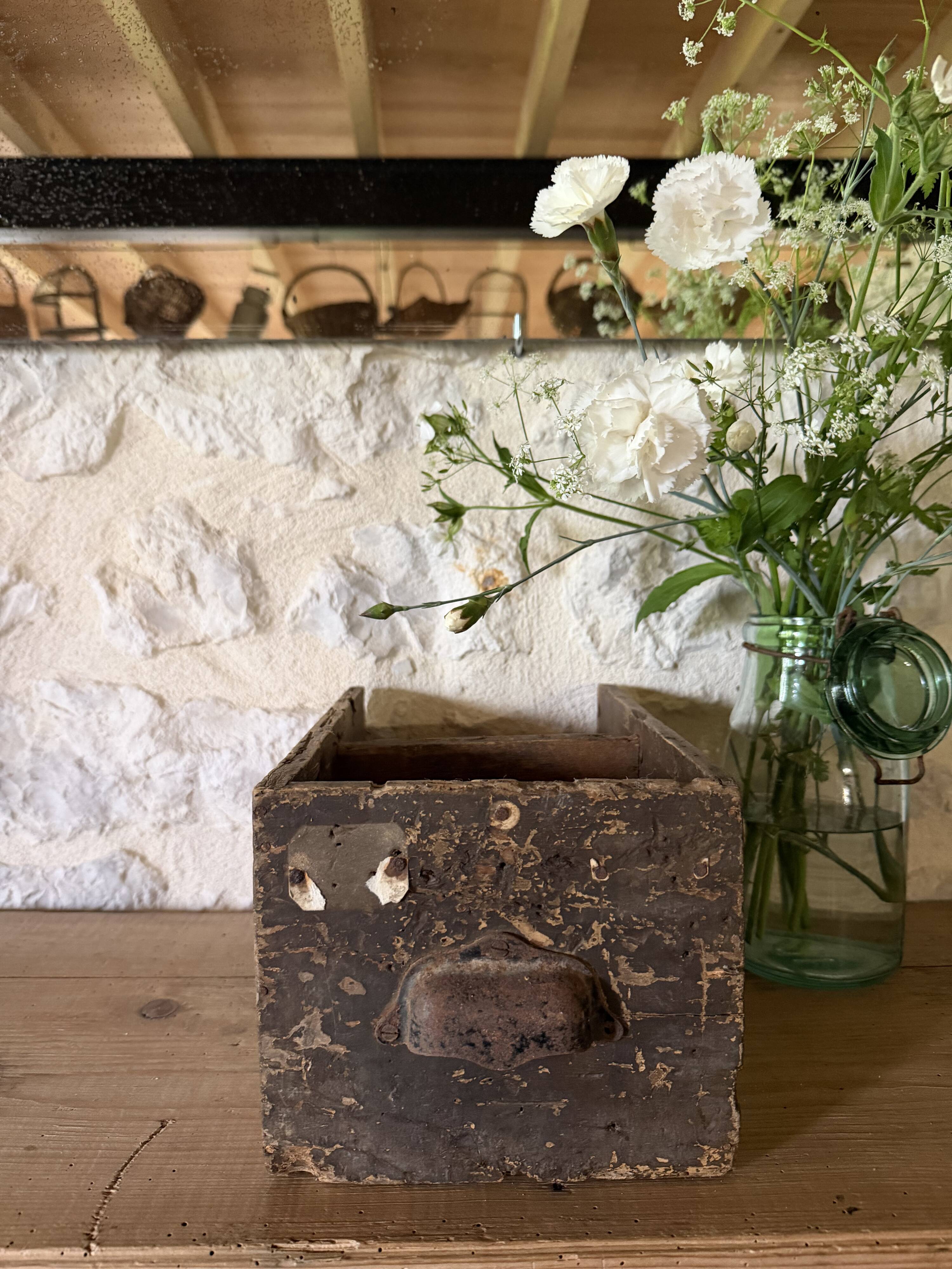 Wooden craft box