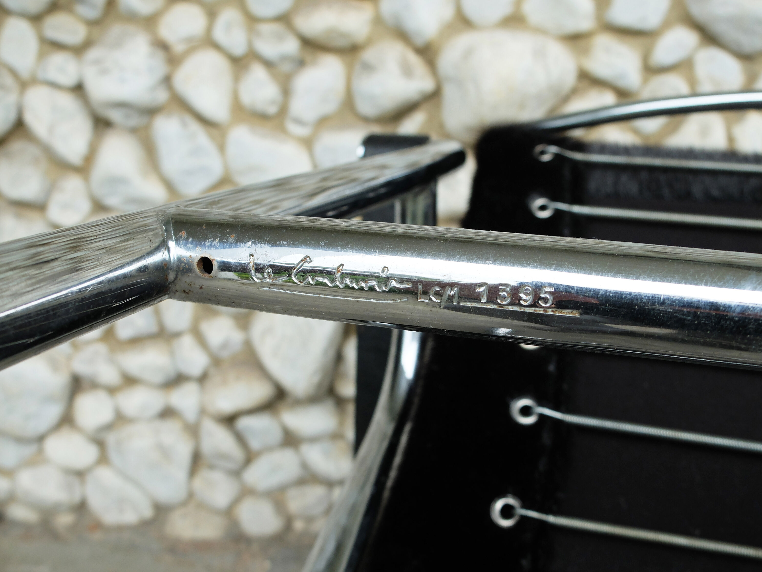 Armchair LC1 No.1395 by Le Corbusier, Pierre Jeanneret, Charlotte Perriand Cassina, 1960