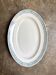 St Amand oval dish in blue ironstone