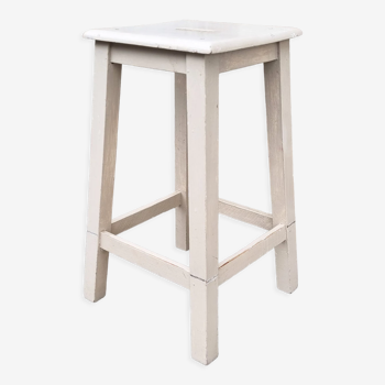 Workshop stool, vintage wood, 40