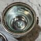 Italian silver-plated metal ice bucket from the 1970s.