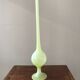 Soliflore in opaline yellow glass