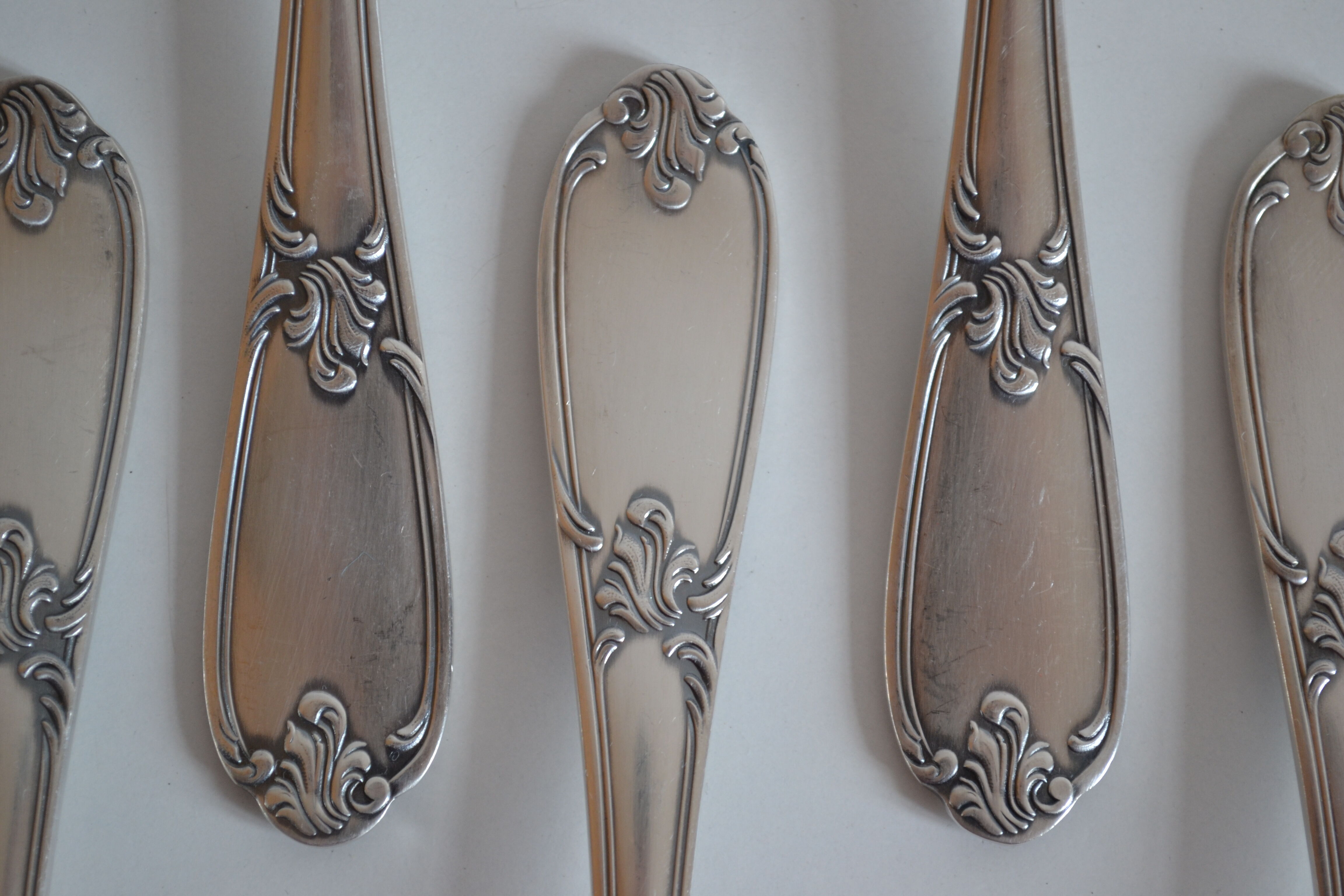 12 tablespoons metal argente orfevre frionnet francois