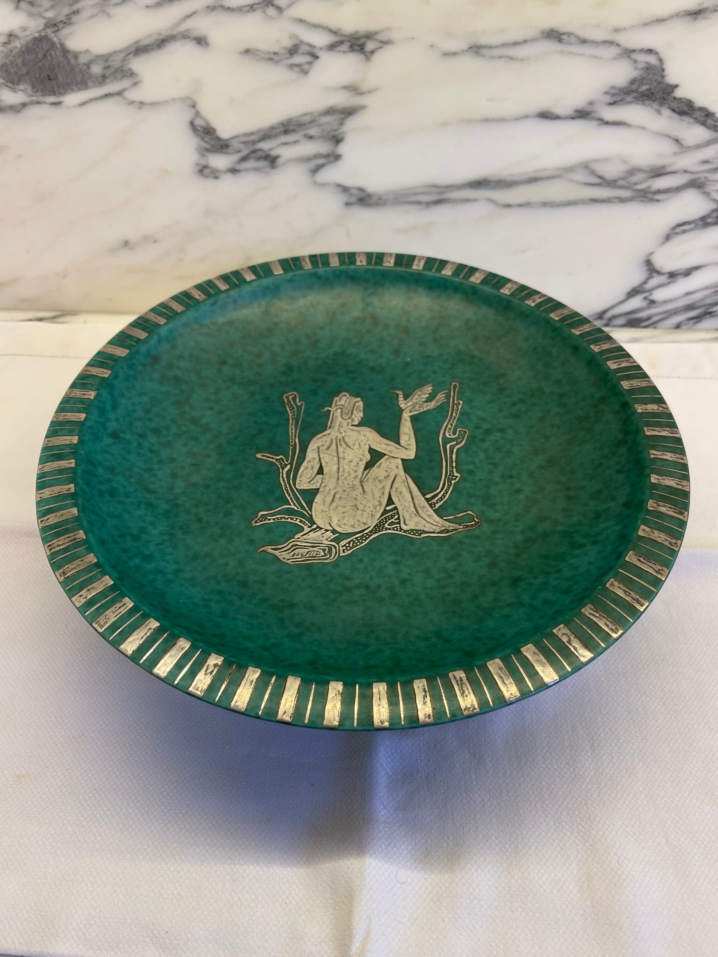 Gustavsberg Argenta Wilhelm Kage dish