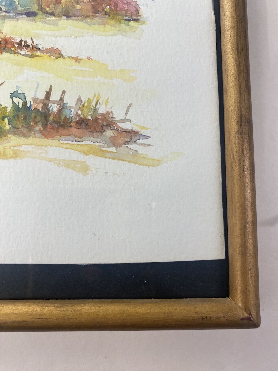 Provencal landscape signed Jean-Marc l'Huillier and dated 96