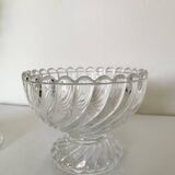 Baccarat crystal candy box, Bamboo model