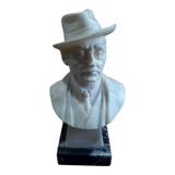 Resin bust by Puccini, marble base