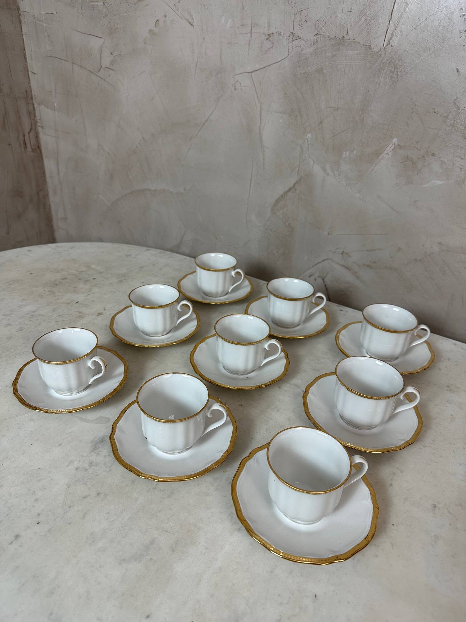Porcelain coffee service
