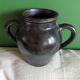 Nehou pottery vase signed Hamel