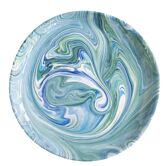 6 Large Absinthe Plates