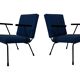 Ensemble vintage de deux fauteuils Gispen 1401 W Rietveld Design