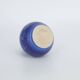 Small Mid-Century Scandinavian Modern Collectible Vase in Sapphire Stoneware by Gunnar Borg for Höganäs