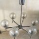 Sputnik Lustre 6 vintage lights