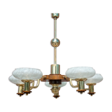 Art Deco chandelier, Poland, 1950s