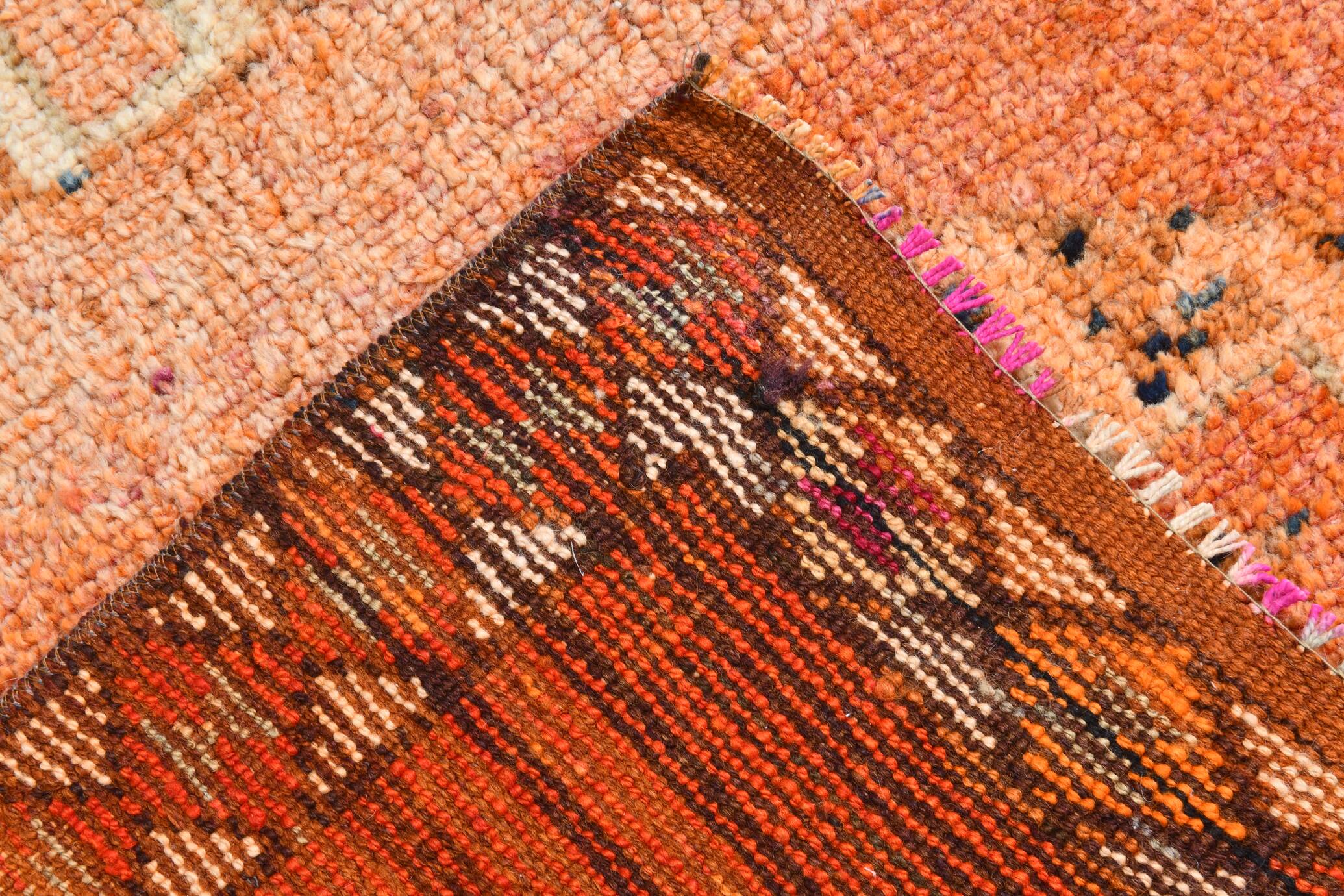 3x10 Turkish Vintage Runner Rug, 90x300Cm