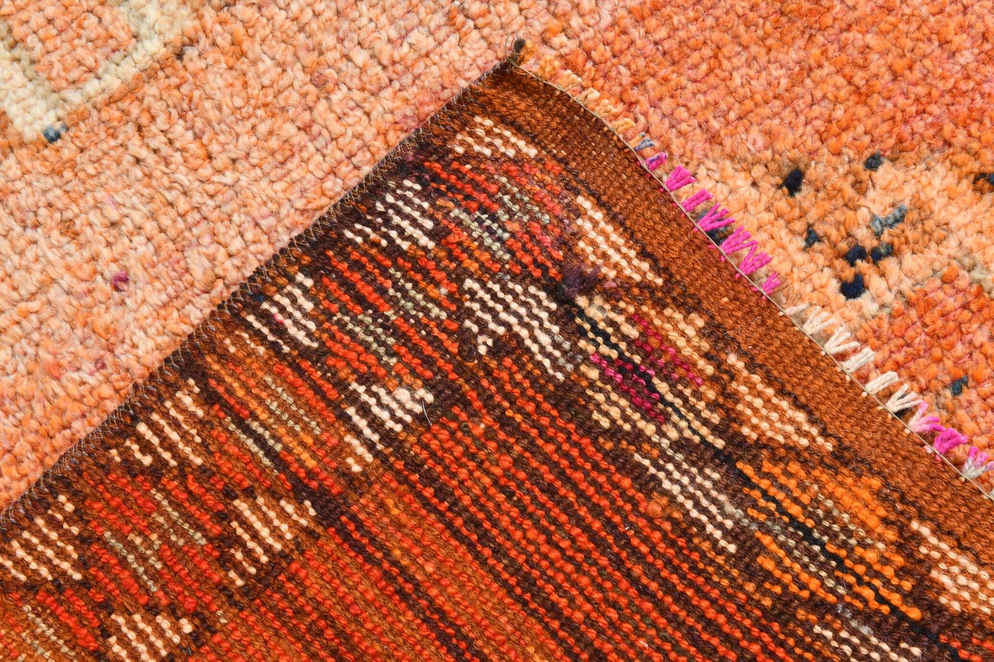 Tapis de couloir turc vintage 3x10, 90x300 cm