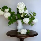 White vase Bareuther Waldsassen 50s