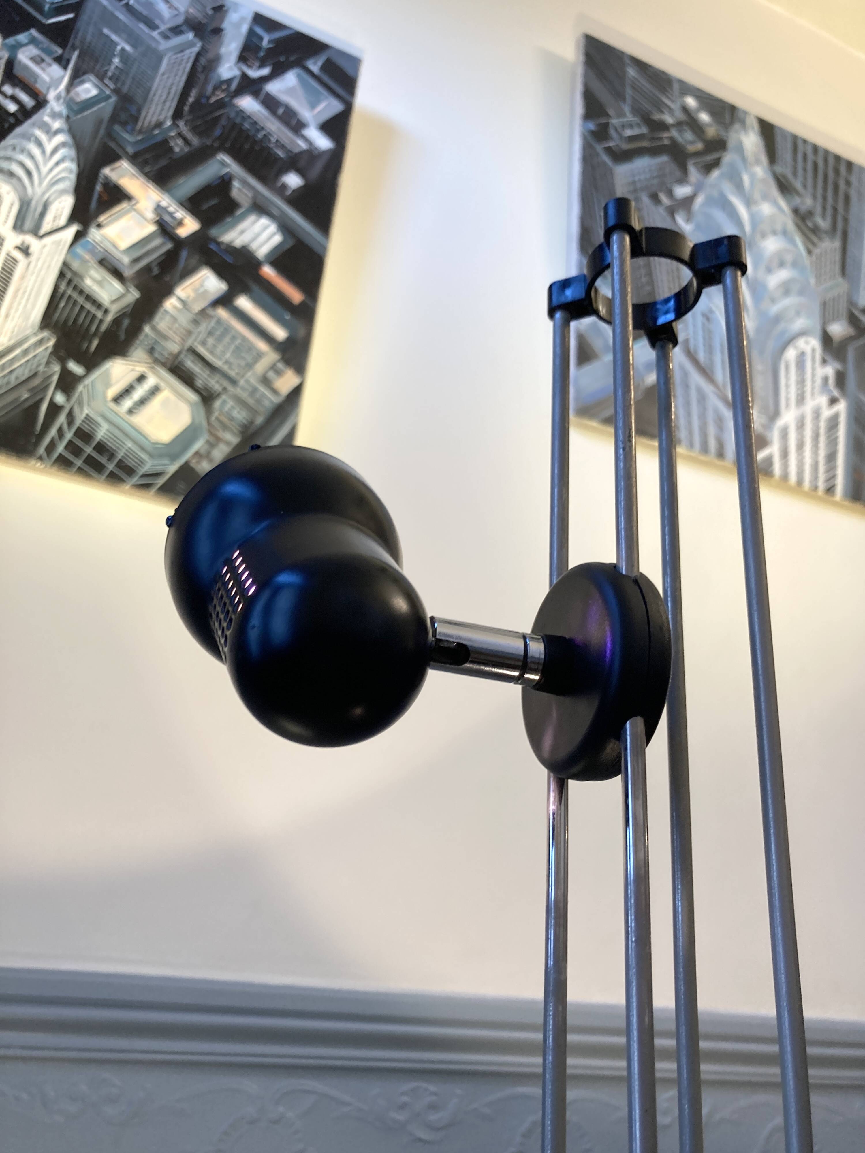 Adjustable and orientable light column 1980 for massive.