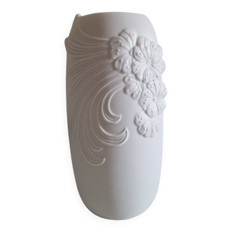 Vase porcelaine biscuit Kaiser