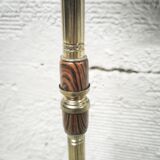 Ashtray on foot metal wood effect