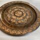 Carved wooden tray