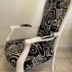 Fauteuil Voltaire, restauré